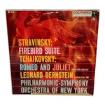Stravinsky Tchaikovsky Bernstein Firebird Suite Romeo And Juliet LP 1957 Good
