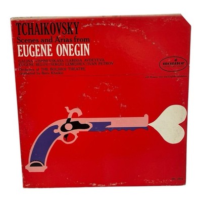 Tchaikovsky Scenes And Arias From Eugene Onegin LP 1965 Monitor MCS2072 G+