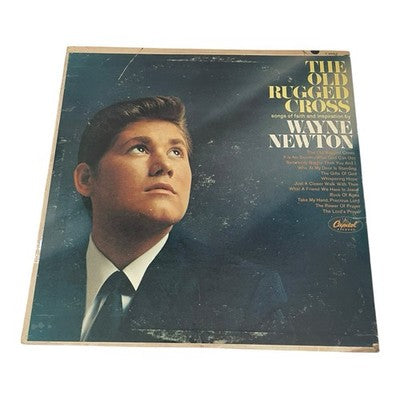 Wayne Newton The Old Rugged Cross Vinyl LP Capitol Gospel G+