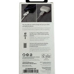 Scosche StrikeLine 2-in-1 USB-C Lightning Cable 4FT MFi White NIB