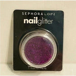 Sephora by OPI Dry Glitter Pot Purple Nail Powder Full Size New