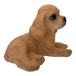 LENOX Dog Mate Cocker Spaniel Puppy Figurine Porcelain Laying Pose Handmade
