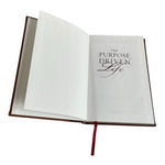 Rick Warren The Purpose Driven Life Spiritual Leatherette Hardcover Book