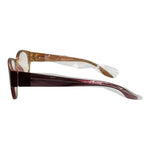 JM Burgundy Cat Eye Reading Glasses +3.50 Power Bifocal Readers Women New