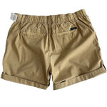 SANCTUARY Switchback Rolled Shorts Size 28 Tan High Rise Cotton Bermuda NWT