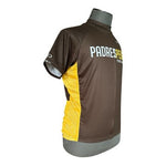Primal Padres Pedal the Cause Cycling Jersey Men's Brown Full Zip Size L NWOT