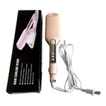 Novus NV210Ai 1 In Curling Wand Pink LED Display Hair Styler Auto Shut Off Boxed