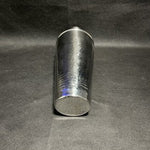 9.5" Hammered Stainless Steel Cocktail Shaker with Stainer Excellent Condition