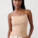 Banana Republic Soft Stretch Nude Camisole Top Women's Tank Top Size M NWT
