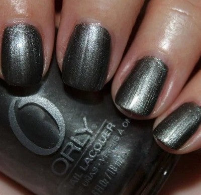 ORLY Nail Lacquer Nail Polish Steel Your Heart Gray 0.6oz New