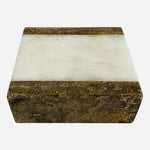 Genuine Marble Travertine Toothbrush Holder 3-Hole Stone Bathroom Vanity
