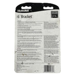 HoldAll 6" Black Downturn Plant Bracket Hanger NIB