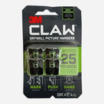 3M CLAW 25 lb Drywall Picture Hangers with Spot Markers NIP