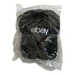 eBay Logo Black Embroidered Baseball Hat Cap Adjustable Unisex Casual One Size