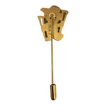 Vintage Golden Shrine Circus Bear Lapel Pin Making Their Lives More Bearable 2.5
