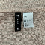 Divided by H&M Blush Pink Open Front Duster Cardigan Size L VG