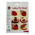 Norpro Lattice Pie Mold Mini Pie Maker Red Kitchen Tool NIB
