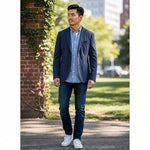 Hugo Boss HUGO Men’s Navy Blue Sport Blazer Size 44R Very Good