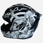 Icon Airflite Pleasuredome Redux Full Face Motorcycle Helmet DOT Certified VG