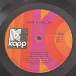 Sonny & Cher Live Vinyl LP Kapp Records Stereo 1971 KS-3654 G