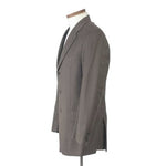 JOSEPH ABBOUD Nordstrom Wool Plaid Blazer Mens Suit Jacket Grey Brown 44 Regular