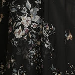 Lulus Made to Flaunt Black Floral Print Maxi Dress Women Size S Sleeveless Dress