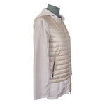 Fly Lightweight Puffer Jacket Women's Dusty Rose Quilted Insulated Zip Up Hooded