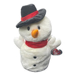 TY Beanie Buddies Snowball Snowman 12" Plush 2001 Christmas Holiday NWT Retired