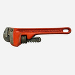 Vintage Ridgid 6" Pipe Wrench Heavy Duty The Ridge Tool Co Elyria OH USA Red