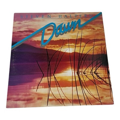 Steven Halpern Dawn LP Vinyl Record Halpern Sounds HS 809 New Age Ambient