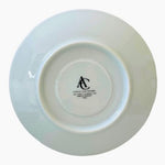 Vintage 1982 Ashley Overseas Eternal Love Saucers Set 4 Platinum Floral China