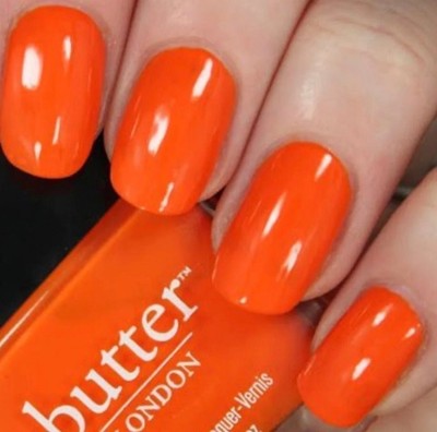 Butter London Nail Polish Silly Billy Orange Nail Lacquer 0.4oz New