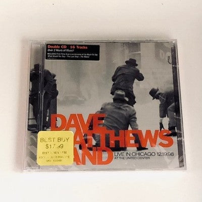 CD Dave Matthews Band ‎- Live In Chicago At The United Center 12.19.98