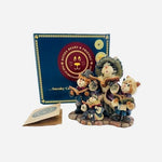 Vintage 1999 Boyds Bears Purrstone Collection Mrs Fezziwig & Marley Figurine Cat