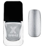 SEPHORA FORMULA X Nail Polish NEED FOR SPEED Silver Nail Lacquer New