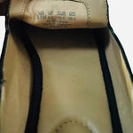 FRANCO SARTO Vegan Leather Loafers Black Women’s Slip-On Moccasins 9.5 M
