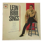 Leon Bibb Sings LP Vinyl Record Columbia CL1762 Folk VG