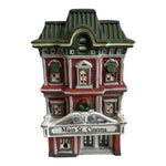 Dickens Keepsake Porcelain Lighted House Main St Cinema O Well Novelty 1994 VG