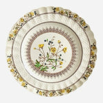 Vintage Spode Buttercup Salad Plates 8” Set of 4 Yellow Floral Transferware