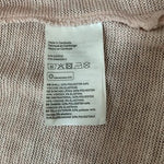 Divided by H&M Blush Pink Open Front Duster Cardigan Size L VG