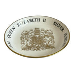 Queen Elizabeth Silver Jubilee Bone China England Royals Vintage Royal Worcester