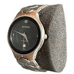 Vintage Benrus BNW745 Genuine Diamond Stainless Steel Bracelet Quartz Mens Watch