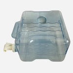 2 Gallon Clear Beverage Dispenser Fridge Water Jug BPA Free Spigot Handle VG