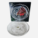 Vintage Studio Nova Sommerset Crystal Dessert Bowl 7" Japan Serving Dish NIB