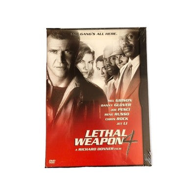 Lethal Weapon 4 The Gangs All Here Action DVD Movie Adventure Premier Collection