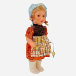 M.I. Hummel Goebel Vintage Vinyl Doll Girl Figurine with Tag Made in Germany