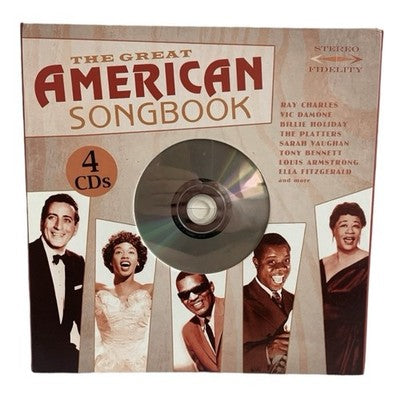 The Great American Songbook 4-CD Set Stereo Fidelity Jazz Standards VG Condition