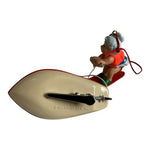 Hallmark Keepsake 1995 Santa Mrs Claus Water Skiing North Star 95 Ornament VG