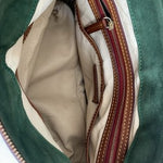 Dooney & Bourke Florentine Leather Shoulder Hobo Bag Tan Brown VG