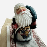 2000 G. DeBrekht Handpainted Santa Caring Gifts Collector Statue Limited Edition